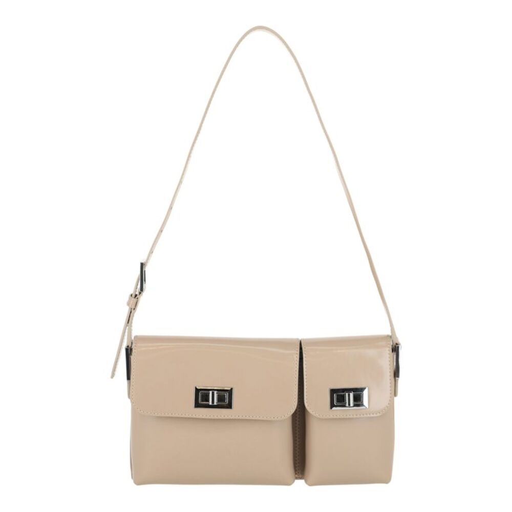 ByFar Billy Patent Leather Shoulder Bag Womens